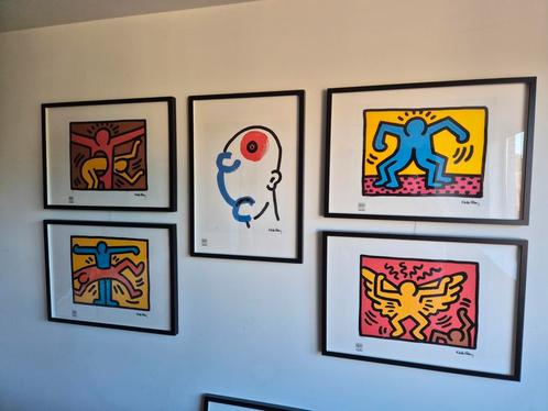 Verschillende Keith Haring Litho's, Antiek en Kunst, Kunst | Litho's en Zeefdrukken, Ophalen
