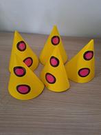 Bumba hoedje en bord, Ophalen