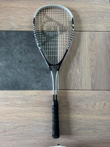 Dunlop squash racket met hoes, Enlèvement ou Envoi, Utilisé, Raquette, Avec housse