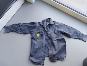 Chiro hemd blauw maat 134-140 beschikbaar voor biedingen