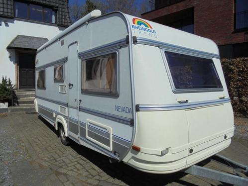 Weippert Rheingold Nevada 515,6/2002,4 pp (2x1per bed),AIRCO, Caravans en Kamperen, Caravans, Particulier, tot en met 4, 1000 - 1250 kg