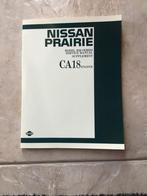 Werkplaatshandboek Nissan Datsun prairie, Ophalen, Nieuw, Nissan