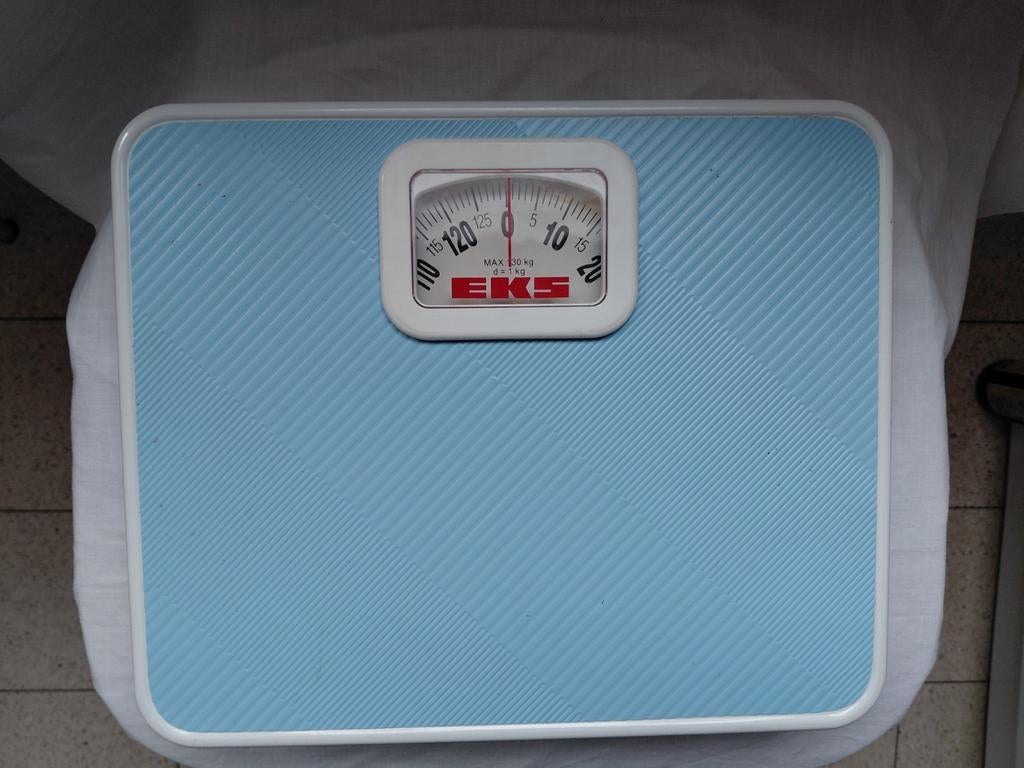 Mechanische weegschaal 130 kg, Antiek en Kunst, Antiek | Gereedschap en Instrumenten, Ophalen of Verzenden