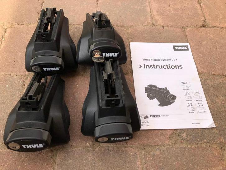 Thule Rapid System 757 voeten, Auto diversen, Dakdragers, Gebruikt, Ophalen of Verzenden