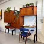 Vintage wandmeubel •Louis van Teeffelen, Topform•, Huis en Inrichting, Kasten | Boekenkasten, Ophalen of Verzenden, Gebruikt