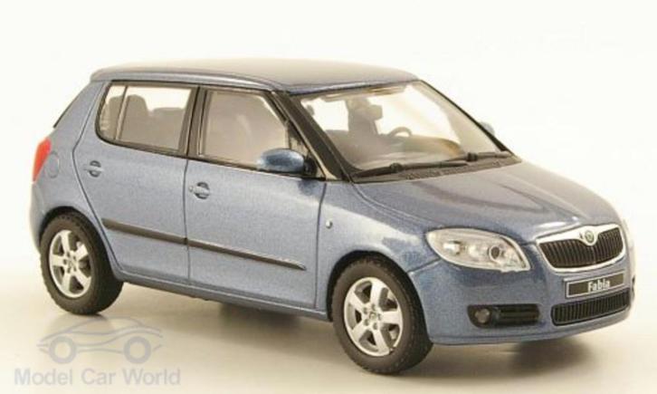 schaalmodel skoda fabia, Hobby en Vrije tijd, Modelauto's | Overige schalen, Nieuw, Auto, Verzenden