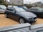 BMW 118i automaat, Auto's, Zwart, Zwart, Leder, Bedrijf