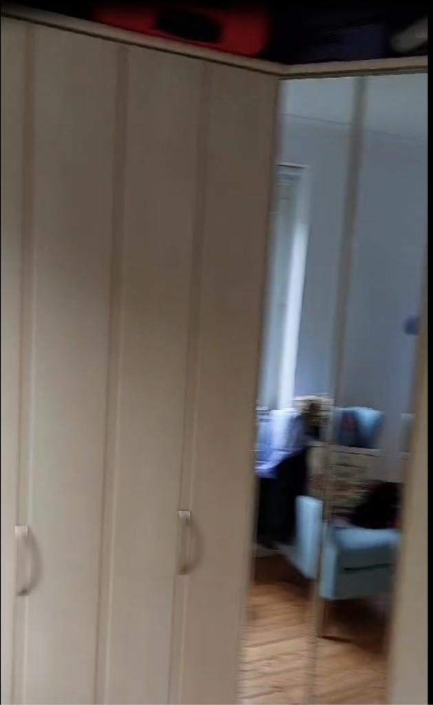 Massief houten kledingkast, Huis en Inrichting, Kasten | Kleerkasten, Gebruikt, 200 cm of meer, 150 tot 200 cm, 75 cm of meer