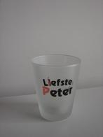 Liefste peter glas, Verzamelen, Nieuw, Frisdrankglas, Ophalen of Verzenden