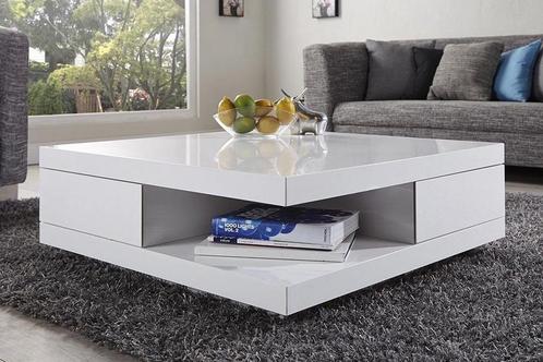 Monaica ‘Dundee’ salontafel 80 x 80 x 31, Huis en Inrichting, Tafels | Salontafels, Gebruikt, Vierkant, Ophalen of Verzenden