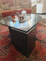 Table basse + colonne en marbre pur noir, Enlèvement