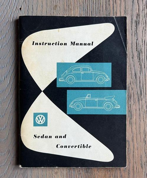 Volkswagen Kever 1960 1961 handleiding engels dickholmer, Autos : Divers, Accessoires de voiture, Utilisé, Enlèvement ou Envoi