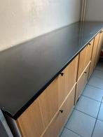 Ikea blok keukenkasten, Ophalen, Gebruikt, Overige materialen, Bruin