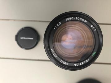 PRAKTIKA 80-200 mm zoom telelens draadvatting voor Pentax beschikbaar voor biedingen