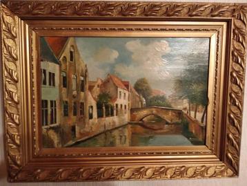 Belgisch schilderij van Eduard Braems beschikbaar voor biedingen