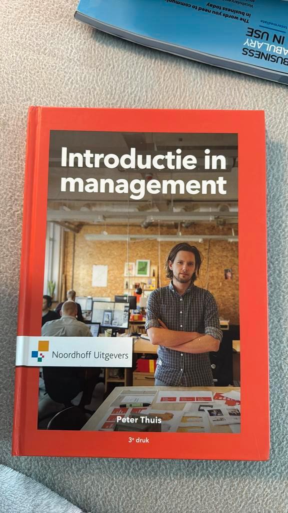 Peter Thuis - Introductie in management, Boeken, Wetenschap, Ophalen of Verzenden