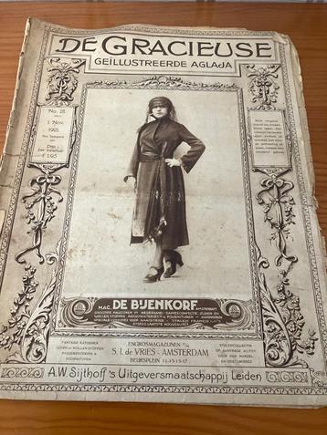 Oud modeblad “De gracieuze “ 1921