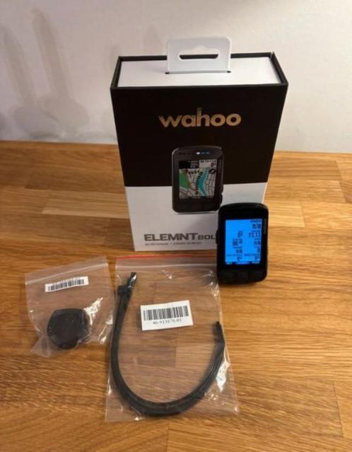 GPS Wahoo elemnt bolt V2, Fietsen en Brommers, Fietsaccessoires | Fietscomputers, Zo goed als nieuw, GPS, Verzenden