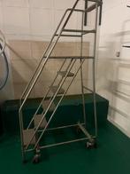 Industriële trap - rolsteiger, Doe-het-zelf en Bouw, Steigers, Ophalen, Gebruikt