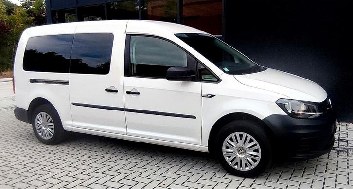 Volkswagen Caddy Maxi 2.0tdi - DUBBELE CABINE - 05/2020, Auto's, Bestelwagens en Lichte vracht, Particulier, Airbags, Airconditioning