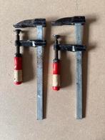 2 spanvijzen serganten lijmklem 30cm LOT A, Doe-het-zelf en Bouw, Ophalen of Verzenden