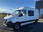 Mercedes Sprinter L2H2 5pl 317 30537+btw 1st eig ohboek gps, Auto's, Achterwielaandrijving, 4 cilinders, 2000 kg, Wit