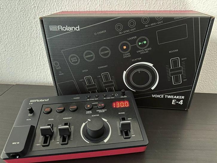 Roland AIRA Compact E-4 Voice Tweaker, Muziek en Instrumenten, Effecten, Zo goed als nieuw, Delay of Echo, Reverb, Overige typen