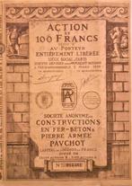 S.A. de Constructions en fer-Béton & Pierre Armée PAUCHOT, Timbres & Monnaies, Action, Enlèvement ou Envoi, Avant 1920