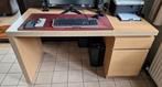 Bureau 140 x 65. H 73. Beuk fineer., Ophalen, Zo goed als nieuw, Bureau