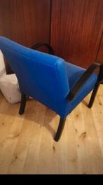 Blauwe fauteuil, Zo goed als nieuw, Ophalen