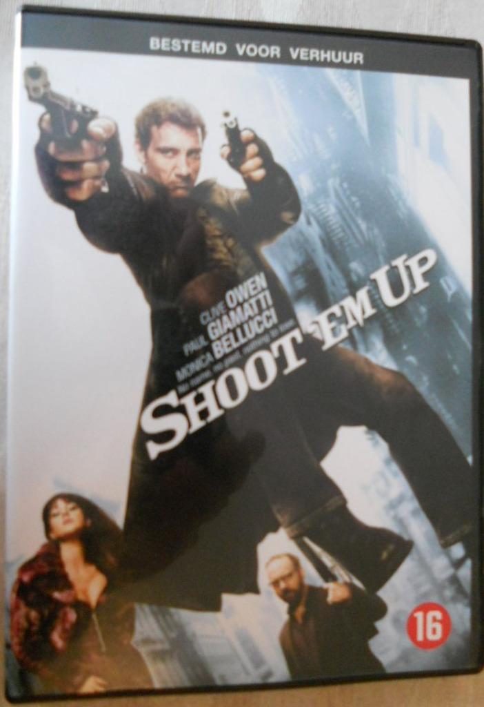 Ex huur DVD - Shoot 'Em Up (2007) • Clive Owen, À partir de 16 ans, Enlèvement ou Envoi, Utilisé, Thriller d'action