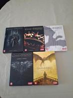 5 x 5 dvd boxen game of thrones seizoenen 1/2/3/4/5, Cd's en Dvd's, Ophalen of Verzenden, Zo goed als nieuw