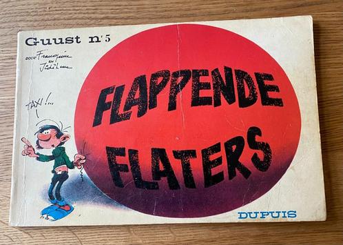 Guust nr 5  Flappende Flaters  origine uitgave 1967 Franquin, Boeken, Stripverhalen, Gelezen, Verzenden