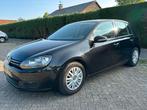 Vw Golf/1.6TDi/105pk/Navigatie/Airco/Euro5/sensoren+Keuring, Auto's, Zwart, Zwart, 5 deurs, Parkeersensor