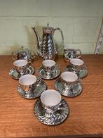 Thee/koffieset zilver, Antiek en Kunst, Antiek | Servies compleet, Ophalen