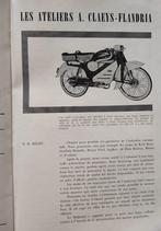 Flandria in Magazine Englebert 1958, Ophalen of Verzenden, Zo goed als nieuw