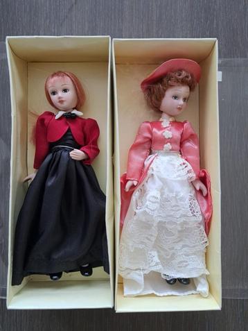 2 porselein poppen Nieuw beschikbaar voor biedingen