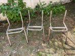 Frames van schoolstoelen, Tuin en Terras, Tuinstoelen, Ophalen, Gebruikt, Metaal, Stapelbaar