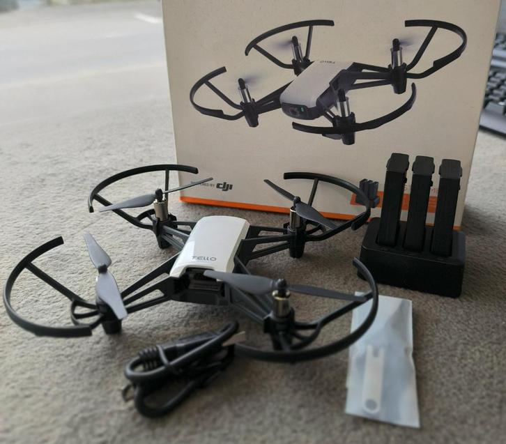 Ryze Tello Boost en parfait état, TV, Hi-fi & Vidéo, Drones, Comme neuf, Drone avec caméra, Qualité standard, DJI, Moins de 250 g