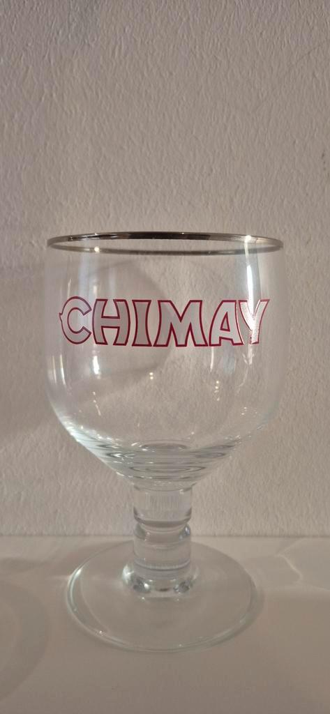 Origineel Chimay Trappist Bierglas / Kelk - Klassiek Logo, Collections, Marques de bière, Enlèvement