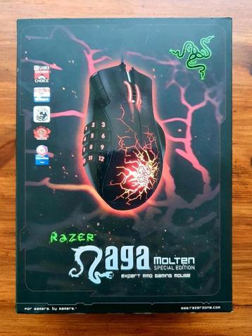 RAZER Naga MOLTEN ULTRA COLLECTOR SPECIAL EDITION SOURIS RAR