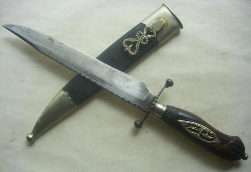 Dague de chasse du XIXeme siècle probablement allemande, Collections, Objets militaires | Général, Armée de terre, Envoi