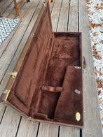 Fender G&G 2000 Brown Stratocaster, Telecaster case, Verzenden, Gebruikt, Elektrische gitaar