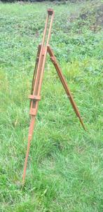 chevalet de peintre pliable en bois, Hobby & Loisirs créatifs, Peinture, Enlèvement ou Envoi, Utilisé, Chevalet