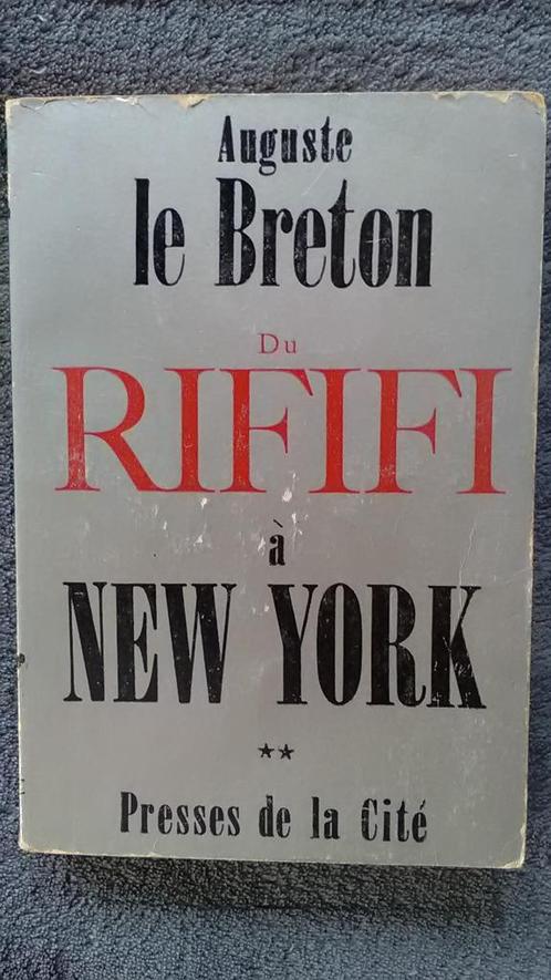 "Du rififi à New York" Tome 2 (1962) Auguste Le Breton, Livres, Littérature, Utilisé, Europe autre, Enlèvement ou Envoi