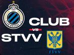 2 Tickets Club Brugge KV - STVV | Hoofdtribune Vak 121 | Top, Tickets & Billets, Sport | Football, Cartes en vrac, Deux personnes