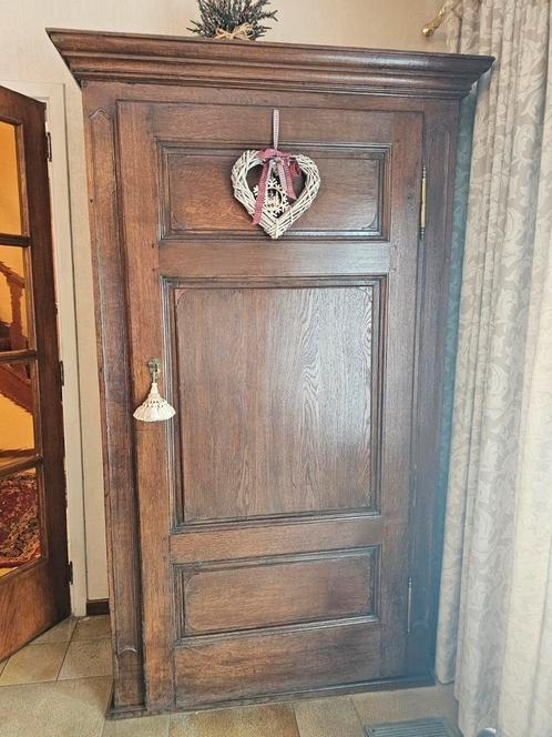 Antieke massief houten kledingkast - Zeer goede staat, Antiek en Kunst, Antiek | Meubels | Kasten, Ophalen