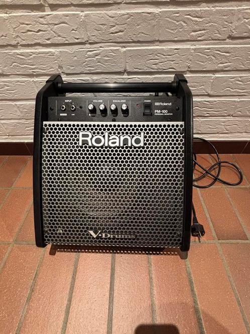 Roland PM-100 E-Drum Monitor, Muziek en Instrumenten, Versterkers | Keyboard, Monitor en PA, Zo goed als nieuw, Ophalen