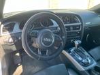 Audi A5 Coupé 2.0 TDI Multitronic - S-Line - Full Option, Auto's, Audi, Automaat, Euro 5, Zwart, Wit