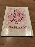 Kookblaadjes, Ophalen of Verzenden, Gelezen, A,brams